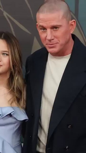 Channing Tatum makes rare red carpet appearance with 12-year-old daughter Everly