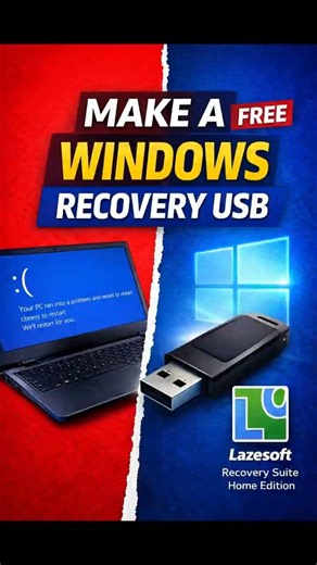 PC Won’t Boot? Create This FREE Recovery USB
