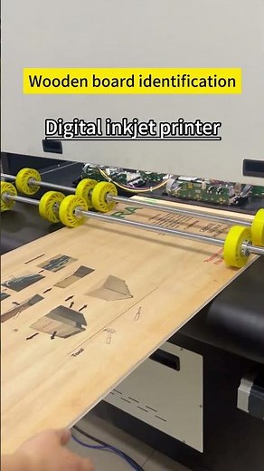 Wooden box and board marking digital printer #digitalprinting