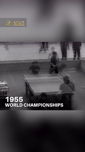 Mixed doubles rally from another era. ⁠ ⁠ 1955 World Championships — Ogimura Ichiro / Watanabe Kiiko (JPN) vs Gusikoff Robert / Neuberger Leah (USA)⁠ ⁠ From then to now.⁠ The World Championships return to London tickets on sale now. https://www.tabletennisengland.co.uk/london-2026-tickets/⁠ ⁠ #ITTF #100YearsOfTableTennis #TableTennis #PingPong #ITTFWorlds2026 #London2026 Table Tennis England | International Table Tennis Federation