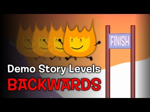 Can you Beat The BFDI: Branches Demo Facing Backwards?