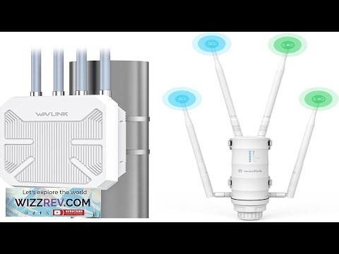AX1800 & AC1200 Outdoor WiFi Extender