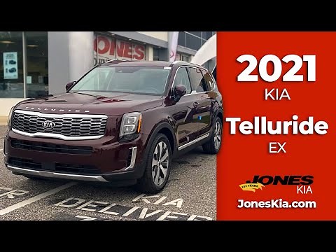 🔥2021 Kia Telluride EX in Sangria🔥
