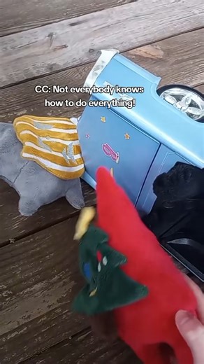 Christmas Tree Korok does NOT know how to drive! Nintendo The Legend of Zelda plushies