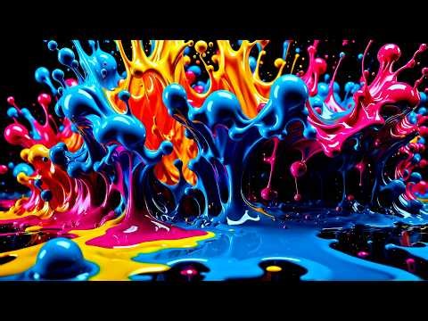 TV Screensaver That Lasts Forever • Infinite Liquid Background Present