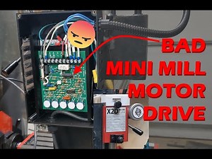 Mini Mill: Replacement/upgrade of the drive and hand controls, plus adding a tachometer