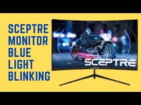 How To Fix Sceptre Monitor Blue Light Blinking [With Guaranteed Fixes]