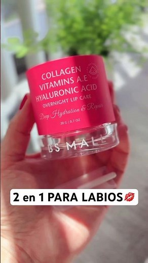 🍉Mascarilla de Labios➕acido hialuronico, karite, vitamina E 🚫Alcohol, hormonas, mercurio BsMall