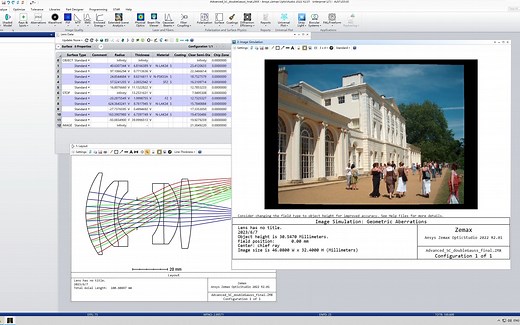从零开始学习ZEMAX第十集 图像模拟、Aperture Type Float By Stop Size
