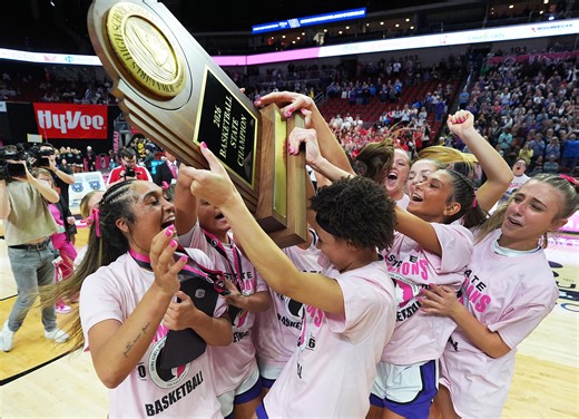 Johnston claims third-straight Iowa girls basketball state title