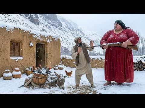 The Cold In The Afghan Mountains Hunting Wild Chickens, Cooking Chicken Dishes, And Mountain Custom