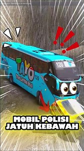 Tayo Bus Sideswiped | ETS 2 GAMEPLAY #shorts #viral #eurotrucksimulator2
