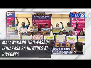 Malawakang tigil-pasada ikinakasa sa Huwebes at Biyernes | TV Patrol