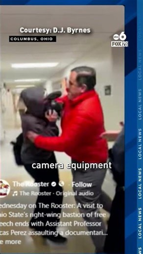 Ohio State assistant professor on leave following altercation with journalist