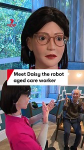 109K views · 342 reactions | A lifelike robot named Daisy is proving a big hit with aged care residents. The humanoid uses artificial intelligence to listen, blink and talk with residents, as well as helping with mental games and performing physical exercises like Tai Chi. #agedcare #seniors #robot #ai #artificialintelligence #humanoid #7NEWS | 7NEWS Australia | Facebook