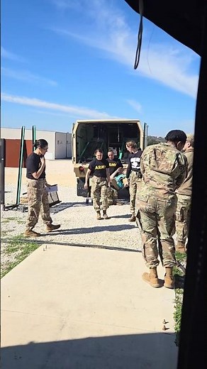 ARMY Medic Field Training #shorts #army #airforce