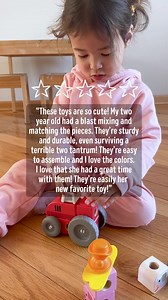 1.3K reactions · 61 shares | "My 2-year-old had a blast mixing and matching the pieces. They’re easily her new favorite toy!” | Melissa & Doug | Facebook