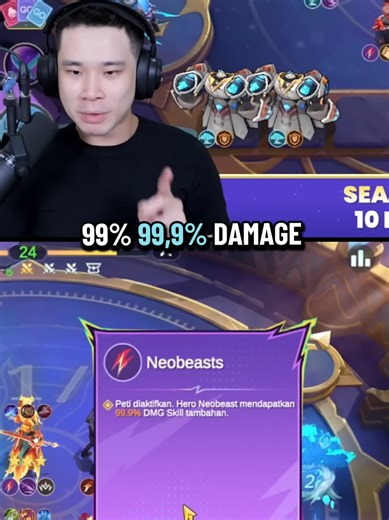 99.9% NEOBASTS 🥶 Ngeri 🥶 | JESSNOLIMIT | Mcgg Gameplay | Mode Baru MCGG | COMENDER Meta MCGG | #MCGGNeonGuardians #MCGGS5 #MagicChessGoGo #MCGG #jesnolimit