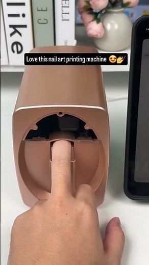 This Machine Makes Perfect Nails Every Time ✨ #naildesign #nailtech