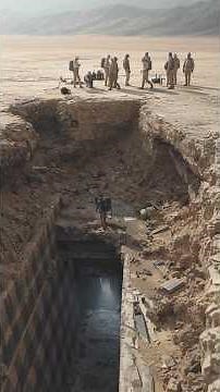 Vitrified Sand Was Found Packed Inside a Sealed Chamber