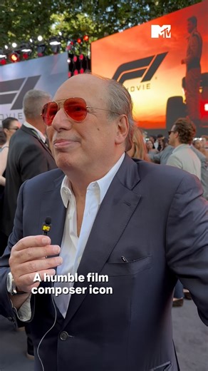 I give you, THEE iconic film composer ✨Hans Zimmer✨ at the F1: The Movie premiere in London 😭❤️ #HansZimmer #F1 #F1TheMovie #Formula1 #MTVMovies | MTV UK