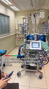 PH embassy visits Filipinos injured in Israel after missile strike | ABS-CBN News