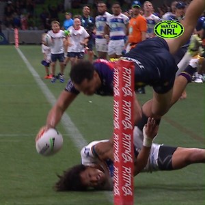 2.6K views · 21 reactions |  Xavier Coates with the try of the year already in round 2?  Stream every 2024 NRL Telstra Premiership Season match LIVE & On-Demand from outside Australia, NZ & Pacific Islands. | Watch NRL | Facebook