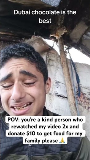 Be our savior my dear friends please we need your support to get food