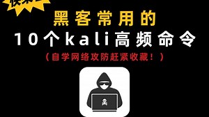 黑客常用的10个kali高频命令，赶紧收藏！