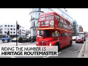 You Can Still Ride Routemaster Buses in London
