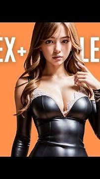 Unleashing the Wild Side of AI Art: Latex + Leather? Part 2 AI 룩북 가죽스타일