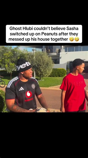 Ghost Hlubi Can't Believe Sasha Switched on Peanuts!