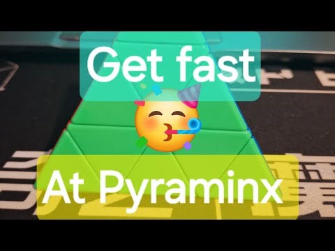 How to get faster at the Pyraminx. (Any level) Feat. 3 Example solves.