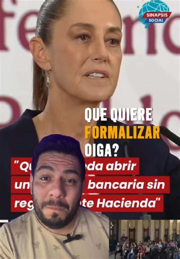 Claudia busca control bancario, menos seguridad antilavado