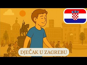 Dječak u Zagrebu | Croatian Story with English Translation | #croatian #learncroatian #croatia