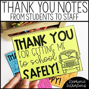 Thank You Cards | Writing Activity