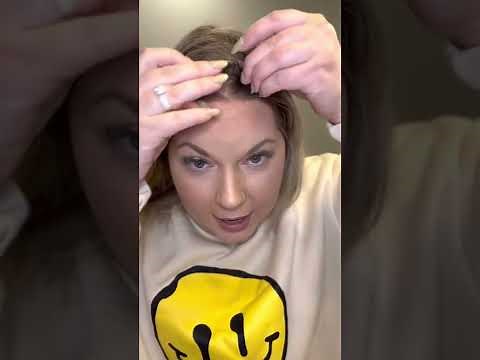 The Lauren Ashtyn Collection Light Volume Hair Topper Extension - Styling Tutorial