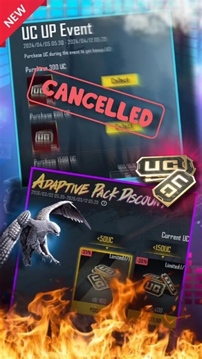 UC UP CANCEL ❌ || 😍 BGMI NEW ADAPTIVE PACK EVENT + 95% DISOCUNT #your_buddy