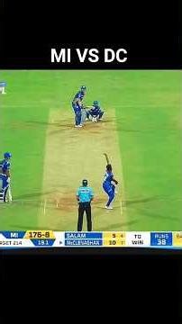 mi vs dc ipl highlights 2019 2st innings #cricket #mivsdc #shorts