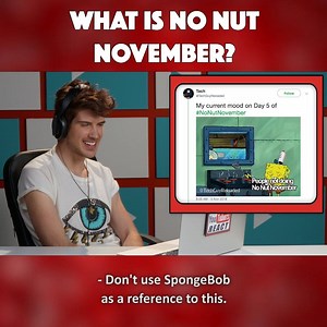 1.6M views · 5.3K reactions | No Nut November? Whatever happened to No Shave November? These famous YouTubers find out! | REACT | Facebook