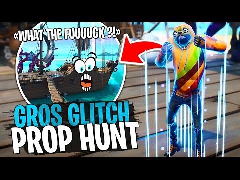 I'm bugging the entire Prop Hunt map because of this glitch! With Doc Jazy on Fortnite Creative