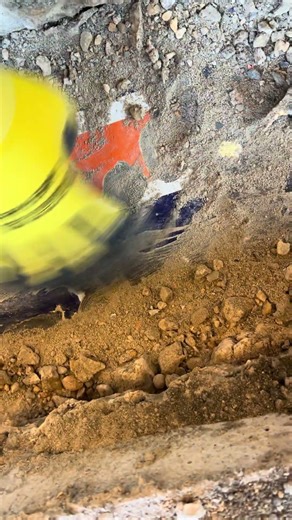 Sewer line installation buried, ￼antique signs, ￼ #construction #bluecollar #plumbing