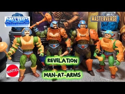 MOTU Revelation Man-At-Arms in the collection (What's your favorite) Duncan fig?