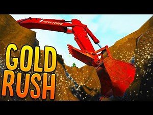 Digging Deep To Find Gold-Rich Veins - Heavy Machinery & Mobile Gold Wash Plant - Gold Rush