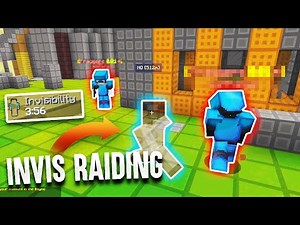 How to INVIS RAID on HCF with NO RANK... | Minecraft HCF