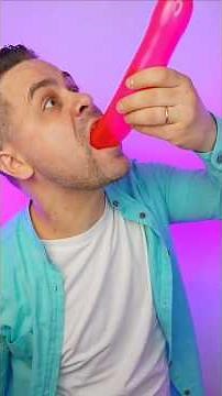 Swallowing Balloon Magic Trick Explained! 😂