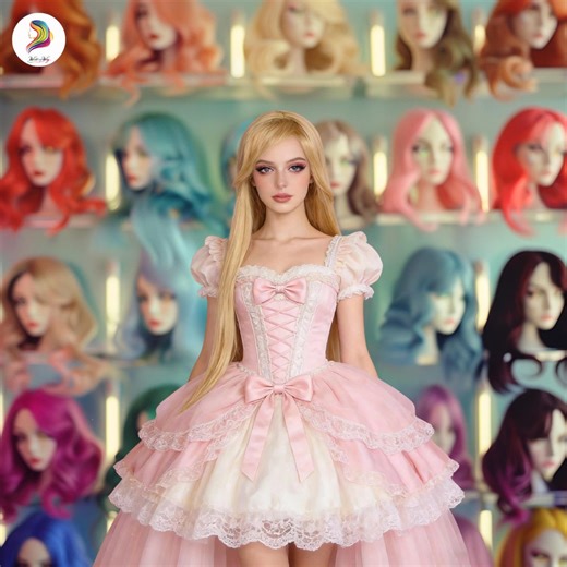 Extra Long Blonde Wig With Bangs, 60 Inch Straight Princess Cosplay Wig, Soft Synthetic Hair for Dramatic Look - Etsy