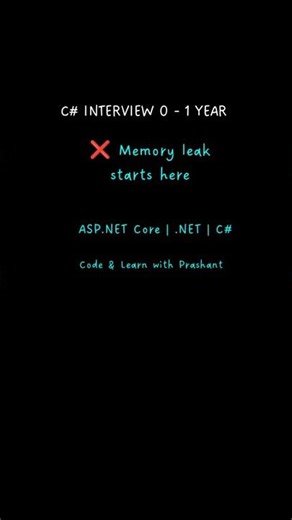 What is using statement?#csharp #coding #dotnet #youtubeshort #programming #interviewquestion #using