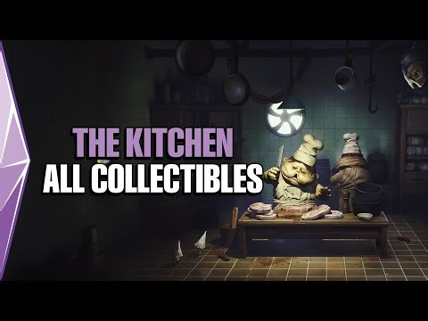 Little Nightmares Enhanced - Chapter 3: The Kitchen All Collectible Locations (All Gnomes, Lights)