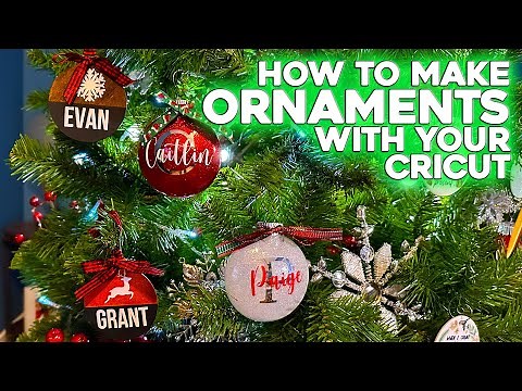 How to make personalized ornaments with your Cricut Joy